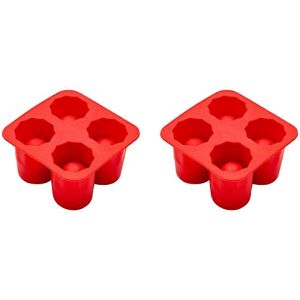 Unbranded 4 Cup Shape Silicone Ice Cube Mold Ice Mould Ice Cube Tray Summer Bar Party Beer Unbranded 4 Cup Shape Silicone Ice Cube Mold Ice Mould Ice Cube Tray Summer Bar Party Beer