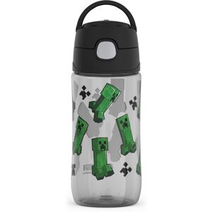 Thermos FUNTAINER 16 Ounce Plastic Hydration Bottle with Spout MINECRAFT Thermos FUNTAINER 16 Ounce Plastic Hydration Bottle with Spout MINECRAFT