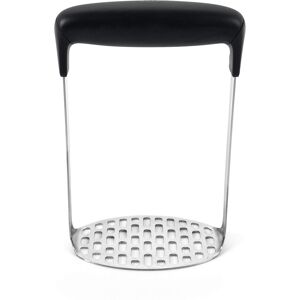 OXO Good Grips Stainless Steel Smooth Potato Masher, Black/Silver OXO Good Grips Stainless Steel Smooth Potato Masher, Black/Silver