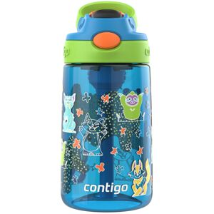 Contigo Autospout Kids Water Bottle 14oz Pack of 1 Blue Poppy Squishies Contigo Autospout Kids Water Bottle 14oz Pack of 1 Blue Poppy Squishies