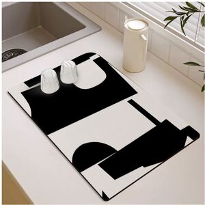 Unbranded (A-1, 80X120cm 31.5X47.3in) Kitchen countertop drain mat, household water absorb Unbranded (A-1, 80X120cm 31.5X47.3in) Kitchen countertop drain mat, household water absorb