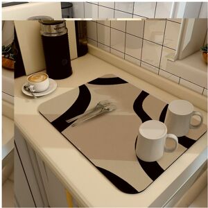 Unbranded (A-4, 40X60cm 15.7X23.6in) Diatom mud kitchen drain mat countertop absorbent tab Unbranded (A-4, 40X60cm 15.7X23.6in) Diatom mud kitchen drain mat countertop absorbent tab