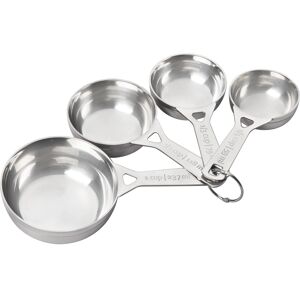 Le Creuset Stainless Steel Measuring Cups Set of 4 Le Creuset Stainless Steel Measuring Cups Set of 4