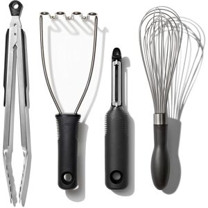 OXO Good Grips Stainless Steel Essential 4-Piece Kitchen Gadget Set OXO Good Grips Stainless Steel Essential 4-Piece Kitchen Gadget Set