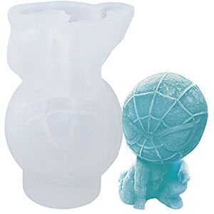 BYVUTE Silicone Molds Spiderman Ice Maker Silicone Tray Cute Easy Release Novelty Drin BYVUTE Silicone Molds Spiderman Ice Maker Silicone Tray Cute Easy Release Novelty Drin