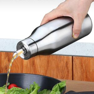 Unbranded 750ml Stainless Steel Vinegar Oil Olive Dispenser Bottle Pot Unbranded 750ml Stainless Steel Vinegar Oil Olive Dispenser Bottle Pot