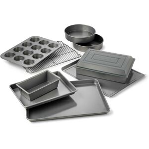 Calphalon 10-Piece Nonstick Bakeware Set Includes Baking Sheet Cookie Sheet C Calphalon 10-Piece Nonstick Bakeware Set Includes Baking Sheet Cookie Sheet C