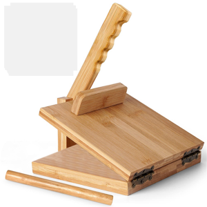 Kopinma Tortilla Press10 Inch Roti Maker with Rolling Pin Large Bamboo Wood 50 Pieces Pa Kopinma Tortilla Press10 Inch Roti Maker with Rolling Pin Large Bamboo Wood 50 Pieces Pa