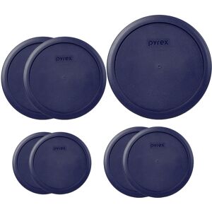 Pyrex Bundle - 7 Items: 1 7402-PC 6/7-Cup Blue Lid 2 7201-PC 4-Cup Blue Lids 2 Pyrex Bundle - 7 Items: 1 7402-PC 6/7-Cup Blue Lid 2 7201-PC 4-Cup Blue Lids 2