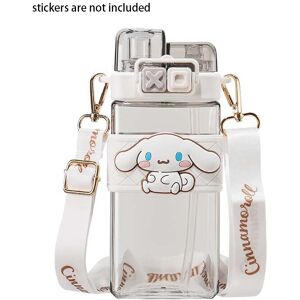 Unbranded (Cinnamon) Kuromi 520ml Sanrio Square Water Bottle Sports Plastic Cup Childern S Unbranded (Cinnamon) Kuromi 520ml Sanrio Square Water Bottle Sports Plastic Cup Childern S