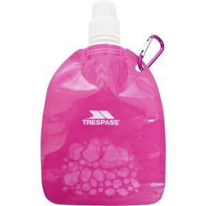 (One Size, Pink) Trespass Hydromini Collapsible Water Bottle (One Size, Pink) Trespass Hydromini Collapsible Water Bottle