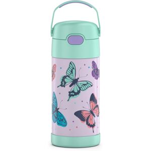 Thermos FUNTAINER Water Bottle with Straw 12 Ounce Butterfly Frenzy Kids Stai Thermos FUNTAINER Water Bottle with Straw 12 Ounce Butterfly Frenzy Kids Stai