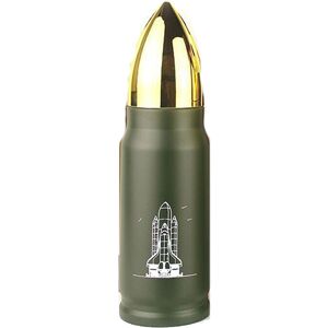 Unbranded (Green, 500ml) Stainless Bullet Head Steel Vacuum Insulated Cup Office Bottle Wa Unbranded (Green, 500ml) Stainless Bullet Head Steel Vacuum Insulated Cup Office Bottle Wa