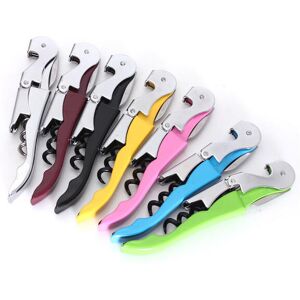 GreenZech (Rose Red) Multifunctional Stainless Corkscrew Wine Beer Bottle Opener GreenZech (Rose Red) Multifunctional Stainless Corkscrew Wine Beer Bottle Opener