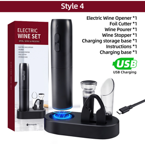 Unbranded (Rechargeable Pro) Electric Wine Bottle Opener Automatic Red Wine Cor Unbranded (Rechargeable Pro) Electric Wine Bottle Opener Automatic Red Wine Cor