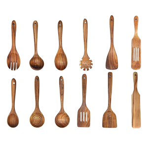 Unbranded Wooden Spatula Wooden Spoon Frying Spatula Soup Spoon No Paint Unbranded Wooden Spatula Wooden Spoon Frying Spatula Soup Spoon No Paint