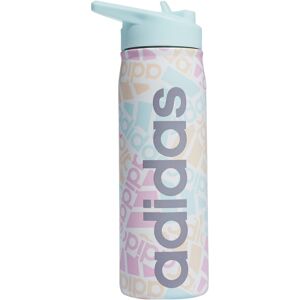 adidas 600 Ml (20 Oz) Straw Top Metal Water Bottle Hot/Cold Double-Walled Insul adidas 600 Ml (20 Oz) Straw Top Metal Water Bottle Hot/Cold Double-Walled Insul