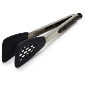 OXO Good Grips Silicone Flexible Tongs Stainless Black OXO Good Grips Silicone Flexible Tongs Stainless Black