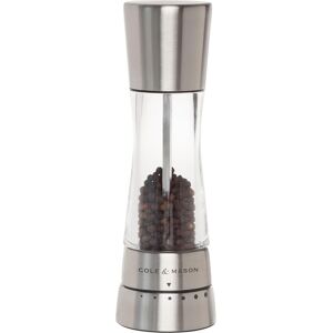 Cole & Mason Derwent Pepper Grinder - Stainless Steel Mill Includes Gourmet Prec Cole & Mason Derwent Pepper Grinder - Stainless Steel Mill Includes Gourmet Prec