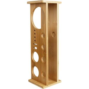 Unbranded Cocktail Shaker Set Holder Wooden Bartending Tool Storage Rack - Wood Drink To Unbranded Cocktail Shaker Set Holder Wooden Bartending Tool Storage Rack - Wood Drink To