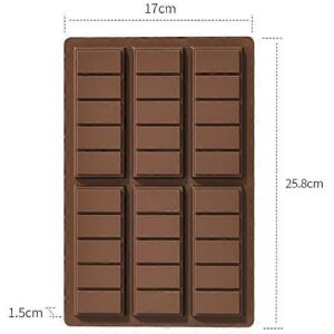 Unbranded (Type 3) Chocolate Bar Molds Silicone Bars Break Apart Wax Melt Mould Easy Relea Unbranded (Type 3) Chocolate Bar Molds Silicone Bars Break Apart Wax Melt Mould Easy Relea