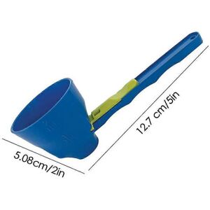 Unbranded (blue) Coffee Spoon Sliding Scoop Funnel 2 In 1 Sliding Design Measuring Spoon F Unbranded (blue) Coffee Spoon Sliding Scoop Funnel 2 In 1 Sliding Design Measuring Spoon F