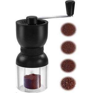 Unbranded Manual Coffee Grinder with Ceramic Burrs, Hand Coffee Mill with 2 Containers Adj Unbranded Manual Coffee Grinder with Ceramic Burrs, Hand Coffee Mill with 2 Containers Adj
