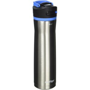 Contigo Ashland Water Bottle 24 oz Stainless Steel w/Blue Poppy Contigo Ashland Water Bottle 24 oz Stainless Steel w/Blue Poppy
