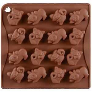 Unbranded 16 Cavity Diy Silicone Baking Molds Cat Shaped Pans Candy Molds Chocolate Mould Unbranded 16 Cavity Diy Silicone Baking Molds Cat Shaped Pans Candy Molds Chocolate Mould