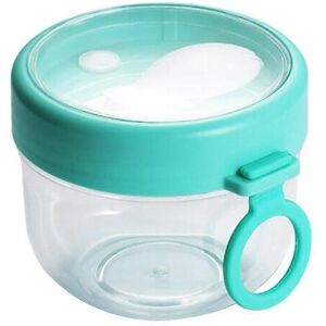 Unbranded Overnight Oats Container with Lid and Spoon for Yogurt Breakfast, Oatmeal Jar Sn Unbranded Overnight Oats Container with Lid and Spoon for Yogurt Breakfast, Oatmeal Jar Sn