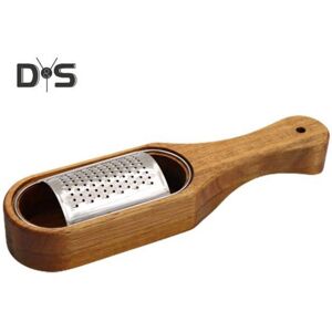 Unbranded Stainless Steel Cheese Grater Box Long Handle Wood Grater Removable Acacia Wood Unbranded Stainless Steel Cheese Grater Box Long Handle Wood Grater Removable Acacia Wood