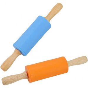 Unbranded Mini Rolling Pin, 2 PCS Wooden Handle Rolling Pin for Kids Dough Rollers for Bak Unbranded Mini Rolling Pin, 2 PCS Wooden Handle Rolling Pin for Kids Dough Rollers for Bak