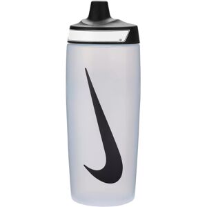 Nike Refuel Grip Water Bottle 18oz, BPA-FREE, Clear/Black/Black, White/Black, One siz Nike Refuel Grip Water Bottle 18oz, BPA-FREE, Clear/Black/Black, White/Black, One siz