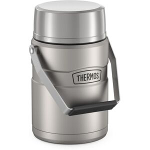 Thermos Stainless King 47 Ounce Vacuum Insulated Food Jar with 2 Inserts, Matte Thermos Stainless King 47 Ounce Vacuum Insulated Food Jar with 2 Inserts, Matte