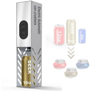 Wejoy Type A Electric Can Crusher Wall Mountable Aluminum Can Recycling Compactor Wejoy Type A Electric Can Crusher Wall Mountable Aluminum Can Recycling Compactor