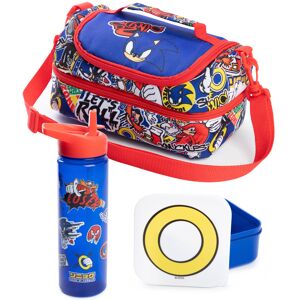Official Sonic the Hedgehog Boys Blue Lunch Bag with Bottle & Snack Pot – Durabl Official Sonic the Hedgehog Boys Blue Lunch Bag with Bottle & Snack Pot – Durabl