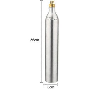 Unbranded (bottle and regulator, One size) Soda Co2 0.6L Bottle Tank Cylinder SodaStream C Unbranded (bottle and regulator, One size) Soda Co2 0.6L Bottle Tank Cylinder SodaStream C