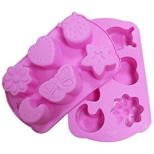 Kikidex (As show, One size) 6 Holes 3d Animal Cake Silicone Mold Ice Tray Chocolate Mold Kikidex (As show, One size) 6 Holes 3d Animal Cake Silicone Mold Ice Tray Chocolate Mold
