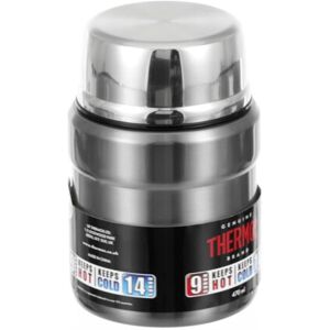 Thermos Stainless King Food Flask, 470ml Capacity - Sleek Multi- Purpose Flask f Thermos Stainless King Food Flask, 470ml Capacity - Sleek Multi- Purpose Flask f