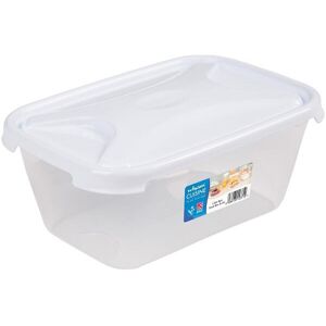 Wham Cuisine Rectangular Food Storage Box White Lid 1.2L Wham Cuisine Rectangular Food Storage Box White Lid 1.2L
