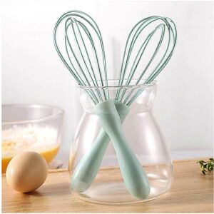 Unbranded (As show, One size) 2-Piece Silicone Whisk Set Batteur oeufs manuel en silicone Unbranded (As show, One size) 2-Piece Silicone Whisk Set Batteur oeufs manuel en silicone