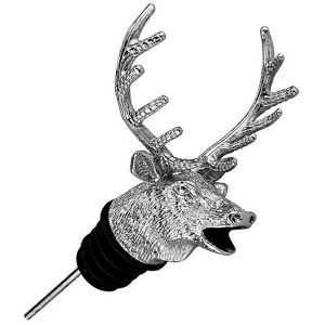 Unbranded (As show, One size) (Silver) Stag Wine Bottle Stopper and Pourer, Deer Wine Bott Unbranded (As show, One size) (Silver) Stag Wine Bottle Stopper and Pourer, Deer Wine Bott