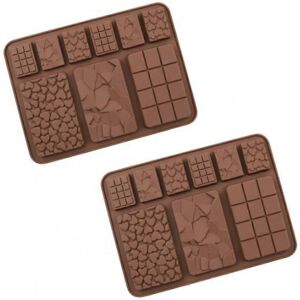 Unbranded (As show, One size) Break Apart Silicone Chocolate Molds for Chocolate Bar, Home Unbranded (As show, One size) Break Apart Silicone Chocolate Molds for Chocolate Bar, Home
