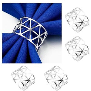Unbranded (As show, One size) Napkin Rings and Holders, 5 Pieces Metal Napkin Ring Napkin Unbranded (As show, One size) Napkin Rings and Holders, 5 Pieces Metal Napkin Ring Napkin