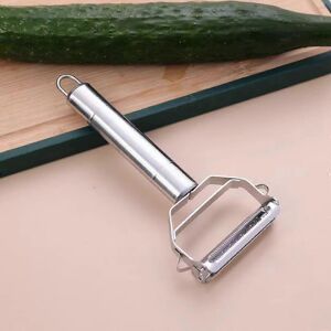 Unbranded (As show, One size) Vegetables Stainless Steel Double Edge Manual Potato Peeler Unbranded (As show, One size) Vegetables Stainless Steel Double Edge Manual Potato Peeler