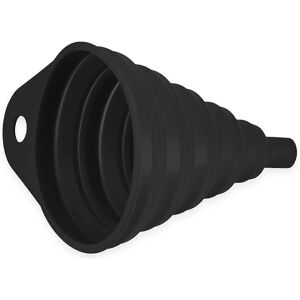 Unbranded (As show, One size) Collapsible Silicone Funnel (Approx. 8*7.5*1.5cm) Black Unbranded (As show, One size) Collapsible Silicone Funnel (Approx. 8*7.5*1.5cm) Black