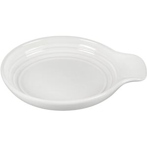 Le Creuset Signature Stoneware Spoon Rest 6 Inches White Le Creuset Signature Stoneware Spoon Rest 6 Inches White