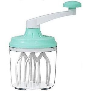Unbranded (As show, One size) Egg Whisks and Separators Plastic Hand Crank Whisk Mixer for Unbranded (As show, One size) Egg Whisks and Separators Plastic Hand Crank Whisk Mixer for