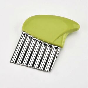 Unbranded (As show, One size) Stainless steel corrugated chopper, fruit, vegetable, potato Unbranded (As show, One size) Stainless steel corrugated chopper, fruit, vegetable, potato