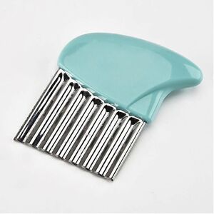 Unbranded (As show, One size) Stainless steel corrugated chopper, fruit, vegetable, potato Unbranded (As show, One size) Stainless steel corrugated chopper, fruit, vegetable, potato